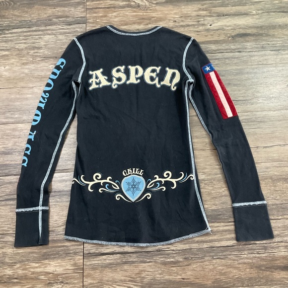 Alp N Rock ASPEN Henley Shirt Sz XS/S - Picture 4 of 4